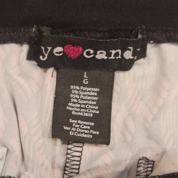 Black/Blue/Pink Patterned Sweatpants - Size L - Picture 3 of 8